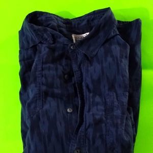 Converse one star long sleeve button down.